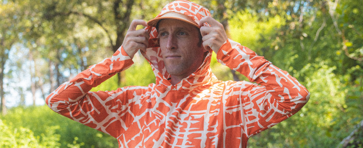 Fractel S-Rockies limited edition UPF 50+ sun hoodie banner