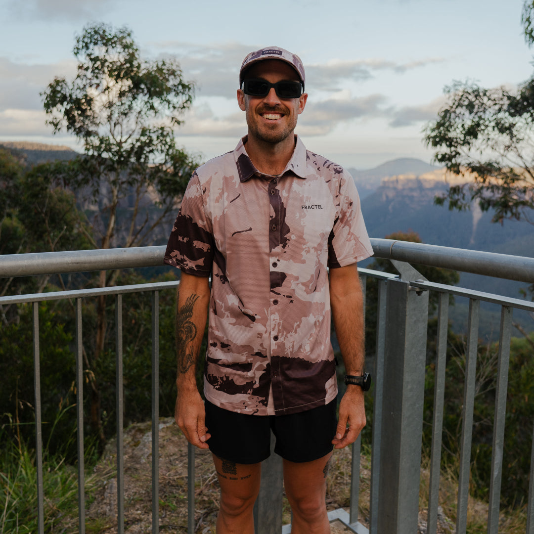 Camiseta de running con cuello S-ECHO POINT