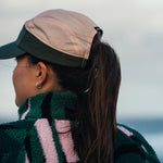 R-Series Green Running Cap on Model