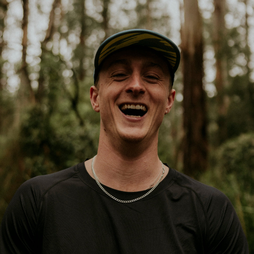 M-Series Blue Running Cap 