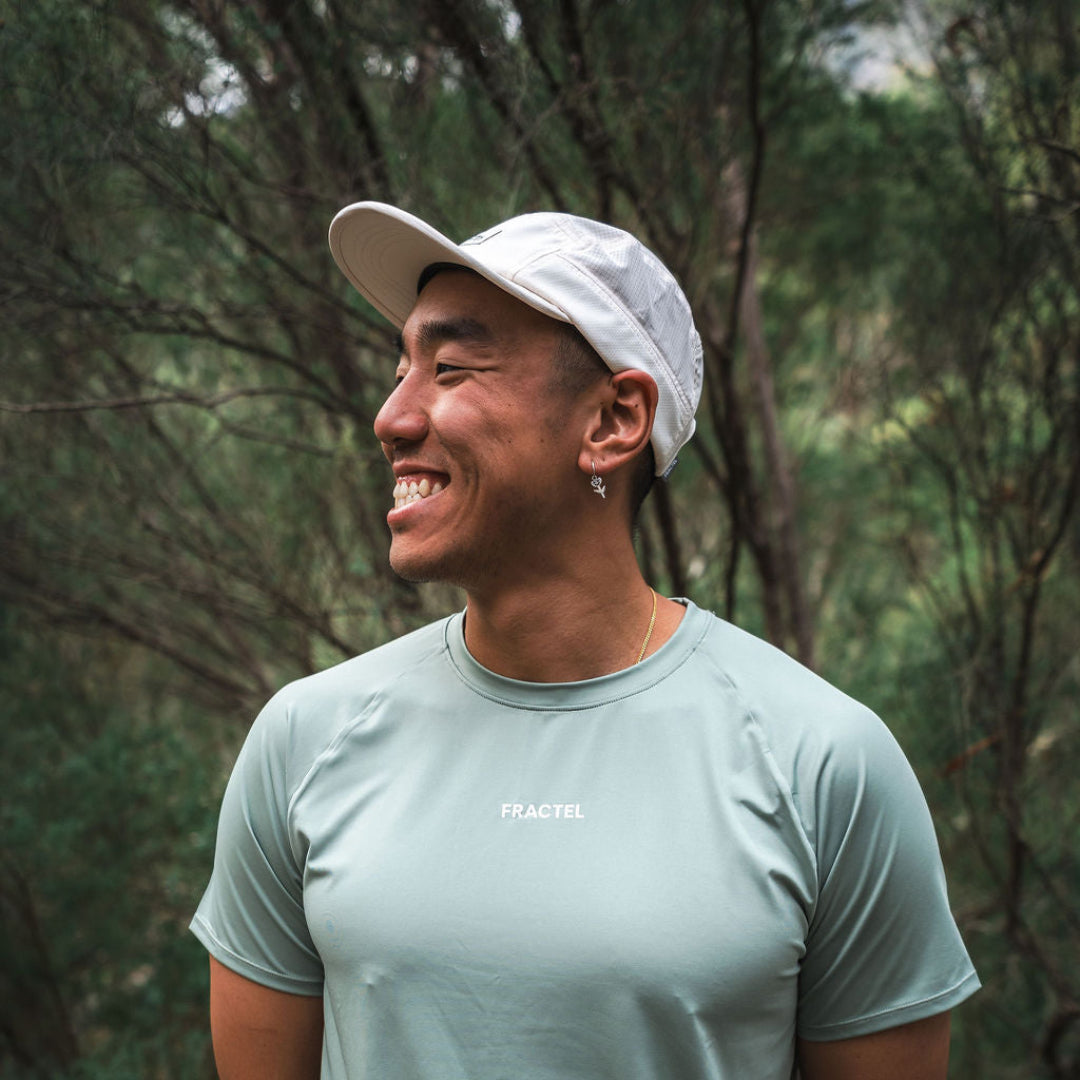 White M-Series Running Hat