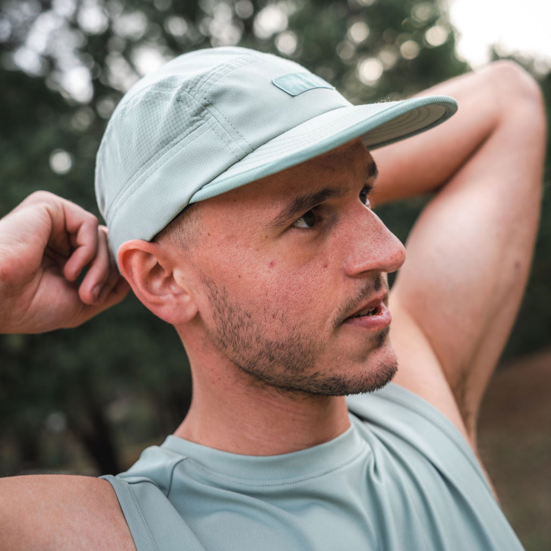 Green M-Series Running Hat