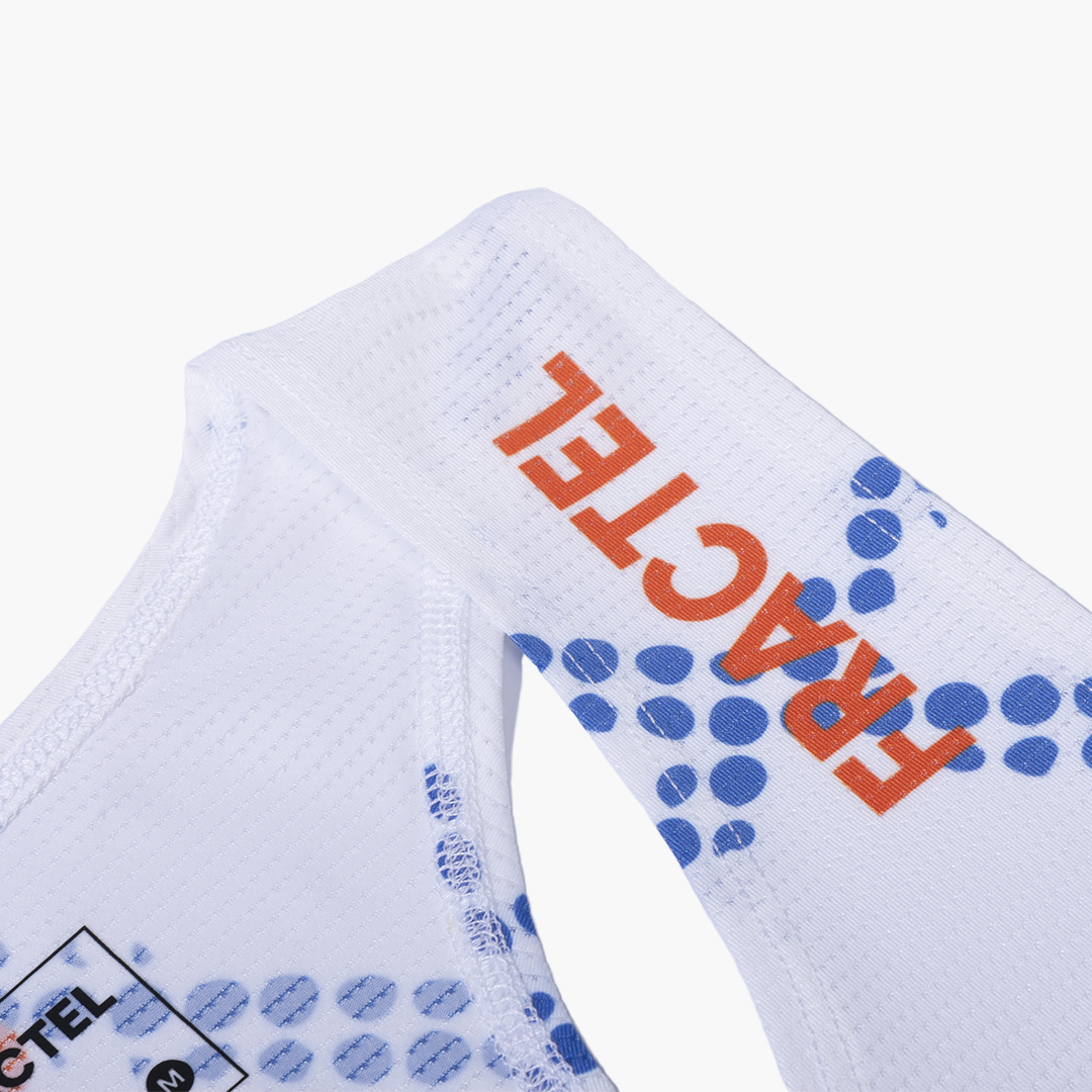 Men's V-BUTTERFLY EFFECT COBALT Race Singlet