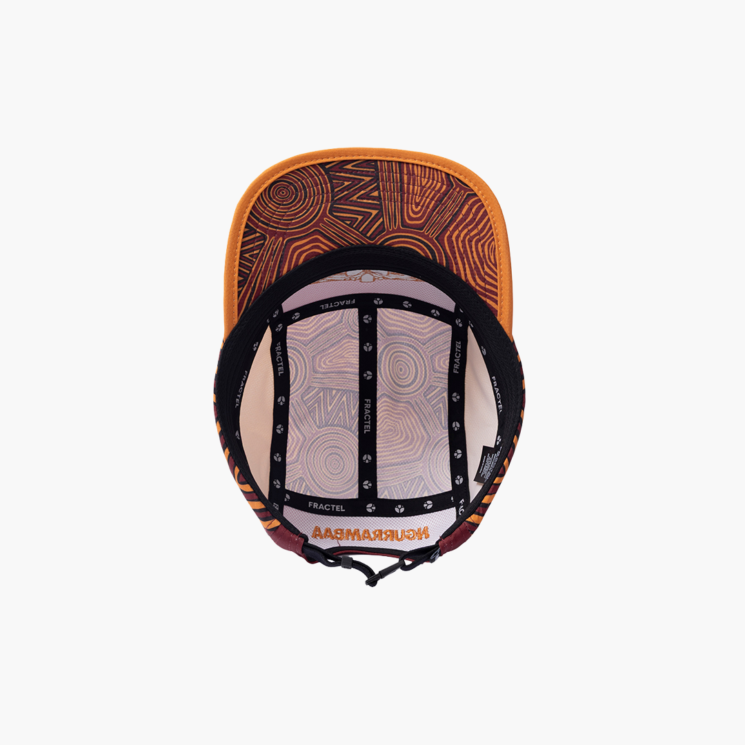 M-NGURRUMBAA Limited Edition Running Cap (Orange)