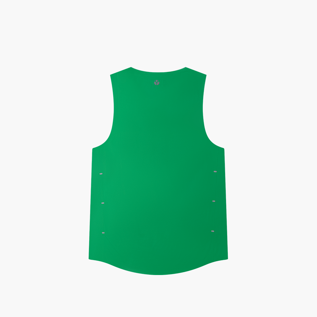 Men's V-GREEN BEE Performance Singlet