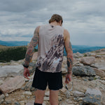 Camiseta sin mangas de running S-ROCKIES para hombre