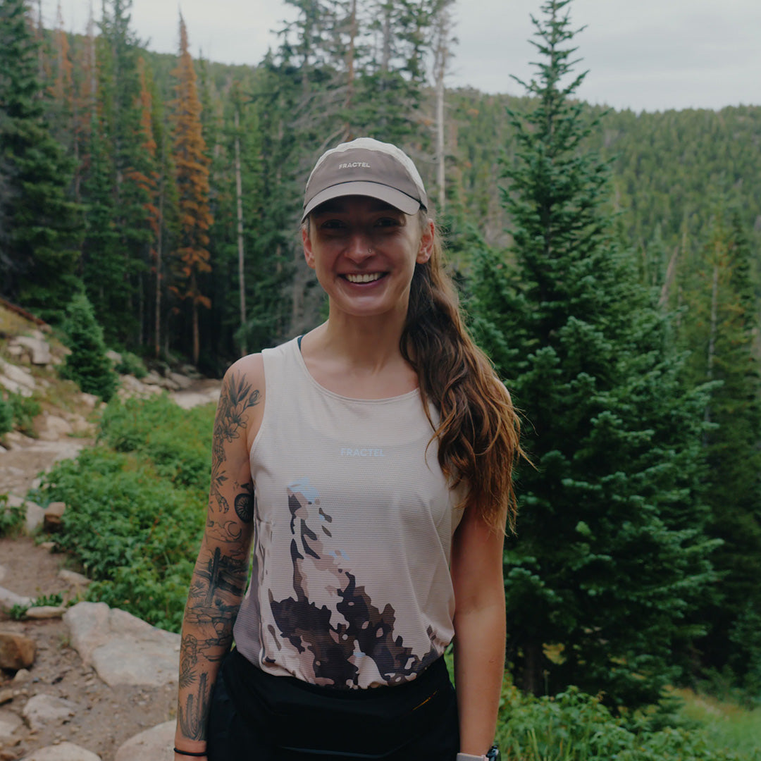 Women's S-ROCKIES Running Singlet