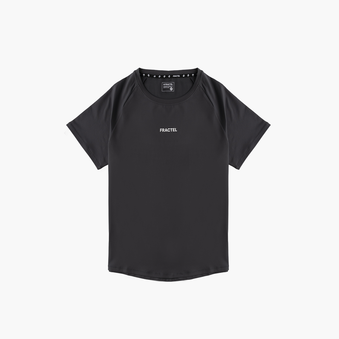 Women's S-SLATE GREY Performance Tee