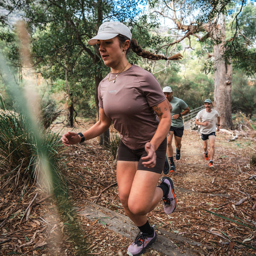 Women's S-SLATE GREY Performance Tee
